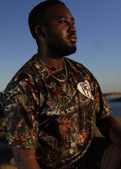 PEGSTYLES TALK WITH GOD | SELF LOVE CAMO Tee