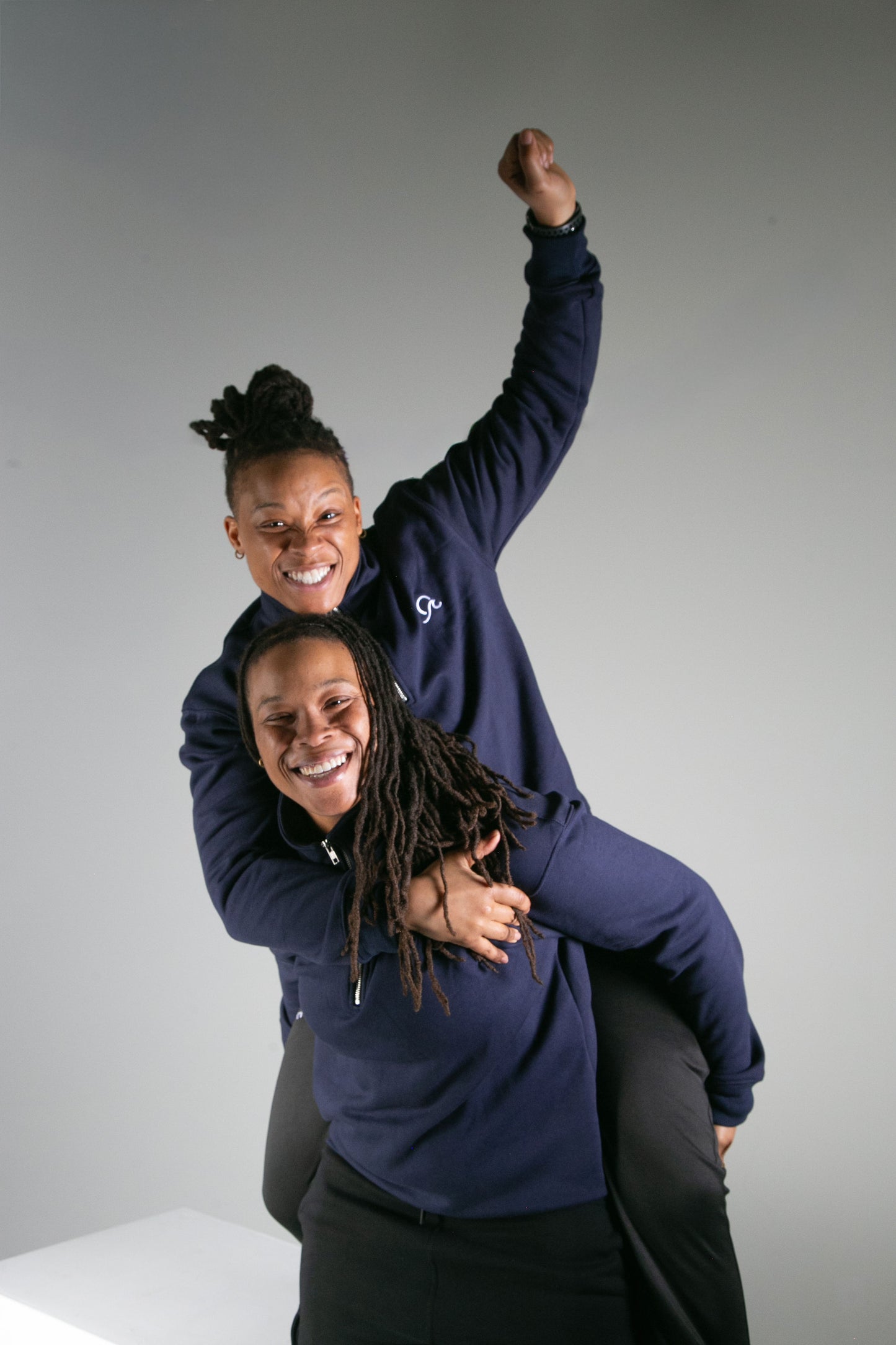 NAMI SOULS QUARTER ZIP Navy Blue