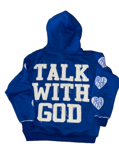 TALK WITH GOD ROYAL BLUE & WHITE